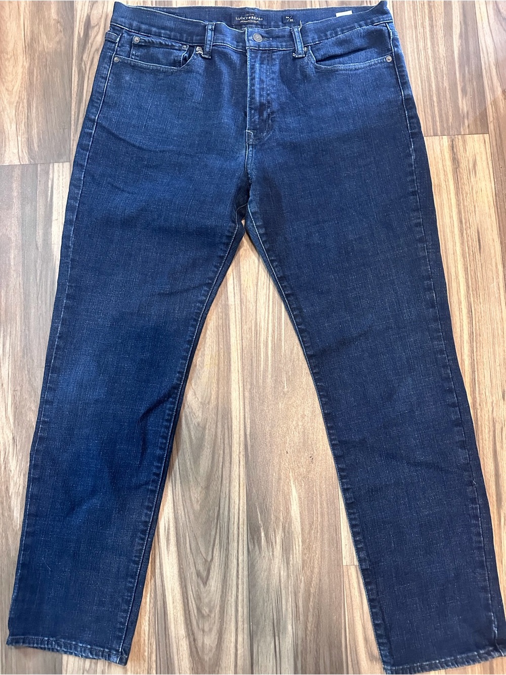 Lucky Brand Men’s Slim Jeans in Dark Indigo Blue